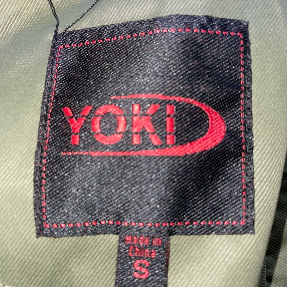 NWT Military Green YOKI raincoat - Picture 3 of 12